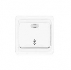 Переключатель проходной 1-кл. СП Валери 10А IP20 с подсветкой бел. UNIVersal В0125 - smartlife-ural.ru – Екатеринбург