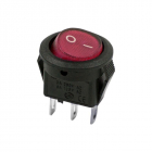 Выключатель клавишный круглый 250В 3А (2с) ON-OFF Micro RWB-105 SC-214 красн. Rexant 36-2511 - smartlife-ural.ru – Екатеринбург