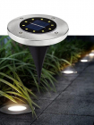Светильник светодиодный садовый 8SMD бел. 12х12х13 на солнечн. батарее аккум. AA 500мА КОСМОС KOC_SOL105 - smartlife-ural.ru – Екатеринбург