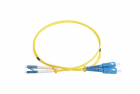 Патч-корд FC-D2-9-LC/UR-SC/UR-H-1M-LSZH-YL волоконно-оптический (шнур) SM 9/125 (OS2) LC/UPC-SC/UPC duplex LSZH 1м Hyperline 28387 - smartlife-ural.ru – Екатеринбург