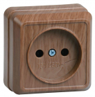 Розетка 1-м ОП Октава 10А IP20 без заземл. дуб GENERICA ERO10-K04-10-DC - smartlife-ural.ru – Екатеринбург
