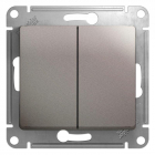 Выключатель 2-кл. СП Glossa 10А IP20 (сх. 5) 10AX механизм платина SE GSL001251 - smartlife-ural.ru – Екатеринбург