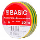 Изолента класс А 0.18х19мм (рул.20м) желт./зел. EKF plc-iz-a-yg - smartlife-ural.ru – Екатеринбург