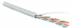 Кабель витая пара U/UTP кат.5E 4х2х24AWG solid LSZH нг(А)-HF UUTP4-C5E-S24-IN-LSZH-GY-305 сер. (м) Hyperline 42045 - smartlife-ural.ru – Екатеринбург