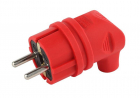 Вилка 90град. V9-RED-IP44 16А IP44 с заземл. каучук красн. Эра Б0044549 - smartlife-ural.ru – Екатеринбург
