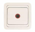 Розетка телевизионная TV 1-м СП Mimoza 16А IP20 бел./бел. Makel 12007 - smartlife-ural.ru – Екатеринбург