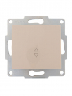Переключатель проходной 1-кл. 1п СП Karina 10А IP20 механизм крем. LEZARD 707-0388-105 - smartlife-ural.ru – Екатеринбург