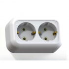 Розетка 2-м ОП Валентина РА16-826 16А IP20 с заземл. бел. Кунцево 5418 - smartlife-ural.ru – Екатеринбург