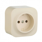 Розетка 1-м ОП Quteo 16А IP20 2P без заземл. без защ. шторок сл. кость IEK 782240 - smartlife-ural.ru – Екатеринбург