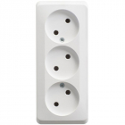 Розетка 3-м ОП Этюд 16А IP20 250В без заземл. без защ. шторок бел. SE PA16-009B - smartlife-ural.ru – Екатеринбург
