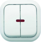 Выключатель 2-кл. ОП Валентина 10А IP20 А56-176 с индикацией бел. Кунцево 7636 - smartlife-ural.ru – Екатеринбург