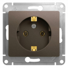 Розетка 1-м СП 1мод. Glossa 16А IP20 с заземл. механизм шоколад SE GSL000843 - smartlife-ural.ru – Екатеринбург