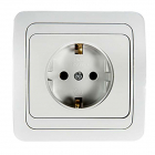 Розетка 1-м CLASSICO с заземл. 2028 бел. ASD / IN HOME 4680005959907 - smartlife-ural.ru – Екатеринбург
