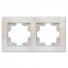 Рамка 2-м Афина универс. жемчуж. Universal A0044-OBr - smartlife-ural.ru – Екатеринбург