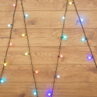 Гирлянда светодиодная "Шарики" 5м d18мм 30LED RGB 3.6Вт 220-240В IP20 провод ПВХ темн. зел. Neon-Night 303-549 - smartlife-ural.ru – Екатеринбург