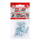 Болт DIN933 с шестигранной головкой М8х20 оцинк. (уп.12шт) Tech-KREP 102967 - smartlife-ural.ru – Екатеринбург