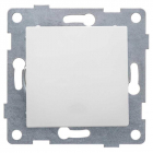 Переключатель проходной 1-кл. СП Ugra 10А 250В механизм бел. GUSI С11В4-001 - smartlife-ural.ru – Екатеринбург