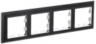 Рамка 4-м BRITE РУ-4-Бр хром/черн. IEK BR-M42-12-2-K23 - smartlife-ural.ru – Екатеринбург