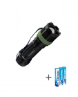 Фонарь ручной 1Вт LED zoom-линза 3xAAA (R03) корпус ABS-пластик ремешок ручной КОСМОС KOC121B - smartlife-ural.ru – Екатеринбург