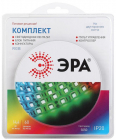 Комплект светодиодной ленты 5050kit-14.4-60-12-IP20-RGB разноцвет. 12В (в комплекте: LED лента на двустороннем скотче; источник питания; контроллер; пульт управления; коннекторы) (уп.5м) Эра Б0043067 - smartlife-ural.ru – Екатеринбург