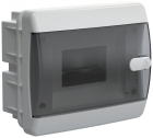 Корпус ЩРВ-П-6 UNION Compact IP41 черн. прозр. дверь пластик. IEK UIC-KP12-V-06-41-K01 - smartlife-ural.ru – Екатеринбург