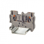 Клемма проходная зажим push-in 2 точки подключения 2.5кв.мм сер. DKC VPR-2.5-GY - smartlife-ural.ru – Екатеринбург