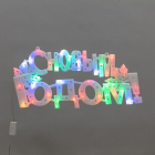 Фигура светодиодная "С НОВЫМ ГОДОМ" 42х19см 35LED мультиколор (RG/RB) Neon-Night 501-004 - smartlife-ural.ru – Екатеринбург