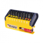 Набор бит с магнитным держателем пластиковый кейс 10 шт Kranz KR-92-0466 - smartlife-ural.ru – Екатеринбург