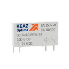 Реле промежуточное OptiRel G RP34-51-24D-6-CO-G КЭАЗ 281146 - smartlife-ural.ru – Екатеринбург