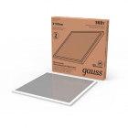 Светильник светодиодный Офис 36Вт 4000К IP20 3100лм 595х595х19мм ДВО офисный рассеив. призма с выводом кабеля GAUSS 842123227 - smartlife-ural.ru – Екатеринбург