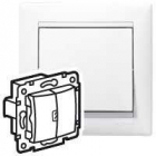 Переключатель проходной 2-кл. СП Valena 10А IP31 механизм бел. (DIY-упак.) IEK 694266 - smartlife-ural.ru – Екатеринбург