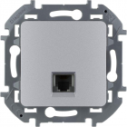 Розетка телефонная Inspiria RJ11 механизм алюм. IEK 673822 - smartlife-ural.ru – Екатеринбург