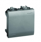 Выключатель 1-кл. 2мод. Brava 16А IP20 черн. DKC 77002N - smartlife-ural.ru – Екатеринбург