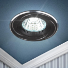 Светильник встраиваемый KL34 AL/BK/1 поворотный MR16 12V 50W черн. алюм. Эра Б0049558 - smartlife-ural.ru – Екатеринбург