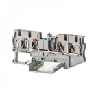 Клемма проходная зажим push-in 4 точки подключения 4кв.мм сер. DKC VPR-4-QUATTRO-GY - smartlife-ural.ru – Екатеринбург