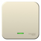 Выключатель 1-кл. ОП Blanca 10А IP20 (сх. 1) 250В с подсветкой с изолир. пластиной молочн. SE BLNVA101112 - smartlife-ural.ru – Екатеринбург