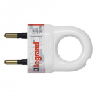 Вилка электрич. каб. Helium 6А 2P+E прямая бел. Leg 050162 - smartlife-ural.ru – Екатеринбург