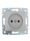 Розетка 1-м СП Karina 16А IP20 без заземл. термопласт механизм матов. серебр. LEZARD 707-4388-121B - smartlife-ural.ru – Екатеринбург