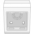 Коробка установочная под GEWISS SYSTEM 2 мод. PDG DKC 10023 - smartlife-ural.ru – Екатеринбург