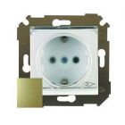 Розетка 1-м СП Simon34 16А IP44 с заземл. защ. шторки с крышкой механизм бронз. Simon 34445-036 - smartlife-ural.ru – Екатеринбург