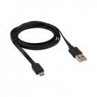 Кабель USB универс. microUSB шнур плоский 1м черн. Rexant 18-4270 - smartlife-ural.ru – Екатеринбург