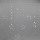 Гирлянда светодиодный занавес из росы с фигурами звезд IP20 USB + пульт управления мультиколор Neon-Night 315-849 - smartlife-ural.ru – Екатеринбург