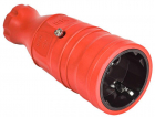 Розетка переносная OMEGA РБп14-1-0м IP20 красн. IEK OM-KR20-16-20-P1-00-K04 - smartlife-ural.ru – Екатеринбург