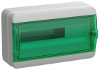Корпус пластиковый КМПн-18 IP65 зел. прозр. дверь TEKFOR IEK TF5-KP72-N-18-65-K03-K06 - smartlife-ural.ru – Екатеринбург