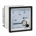 Вольтметр аналоговый VM-A721 на панель 72х72 (квадратный вырез) 300В прямое подкл. EKF vm-a721-300/vma-721-300 - smartlife-ural.ru – Екатеринбург