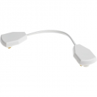 Коннектор трековый для соединения шинопровода гибкий ARTLINE пластик/медь бел. Ritter 59753 1 - smartlife-ural.ru – Екатеринбург