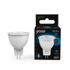 Лампа светодиодная Black 3Вт MR11 софит 6500К холод. бел. GU4 300лм GAUSS 132517303 - smartlife-ural.ru – Екатеринбург