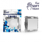 Выключатель 1-кл. СП Pixel 10А IP20 механизм айс TOKOV ELECTRIC TKE-PX-V1-C34 - smartlife-ural.ru – Екатеринбург