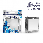 Выключатель 1-кл. СП Pixel 10А IP20 с индикатором механизм айс TOKOV ELECTRIC TKE-PX-V1I-C34 - smartlife-ural.ru – Екатеринбург