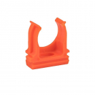 Держатель для труб (клипса) d20мм оранж. (уп.10шт) Plast EKF derj-z-20o - smartlife-ural.ru – Екатеринбург